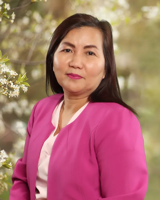 Portrait of Ms. Jacin, Executive Director