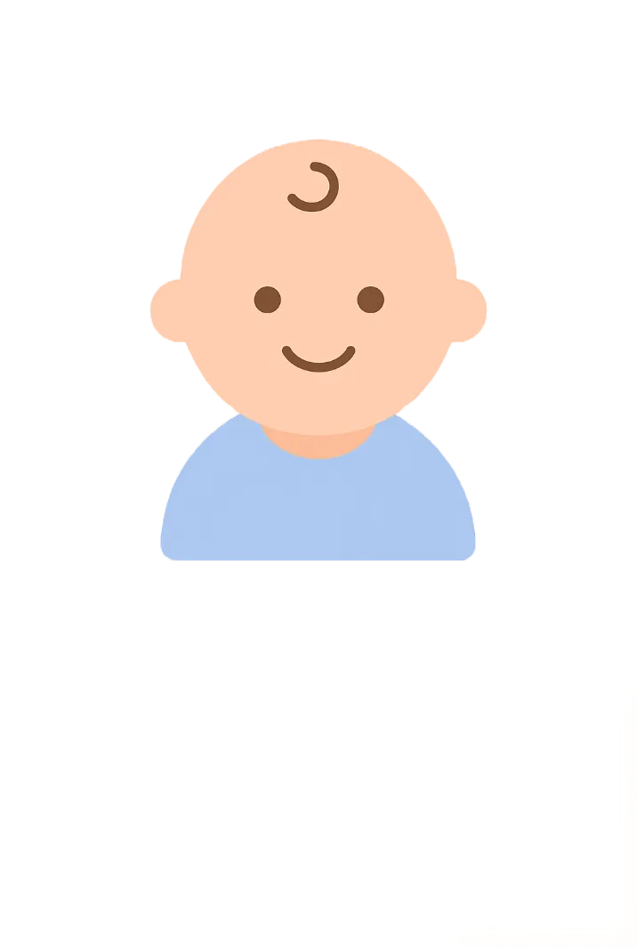 Illustration of a child in the Infants program