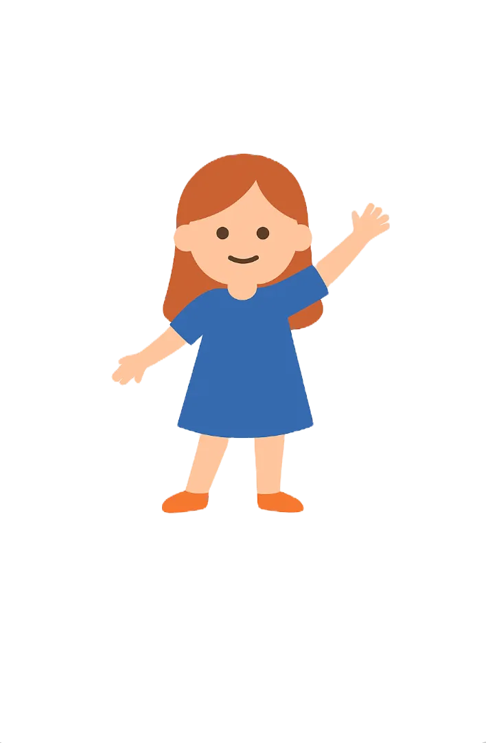 Illustration of a child in the Preschoolers program